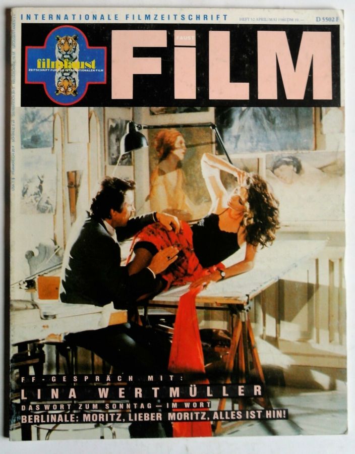 FILMFAUST magazine side cover Issue 52  1986