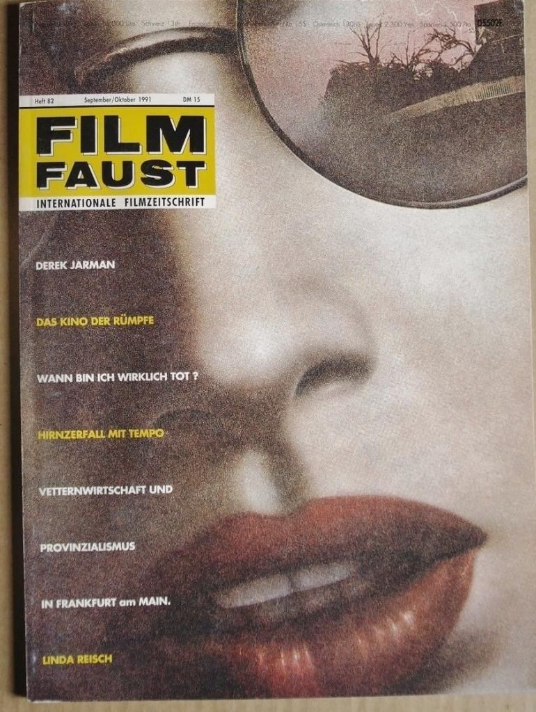 FILMFAUST magazine side cover Issue 82 September/October 1991