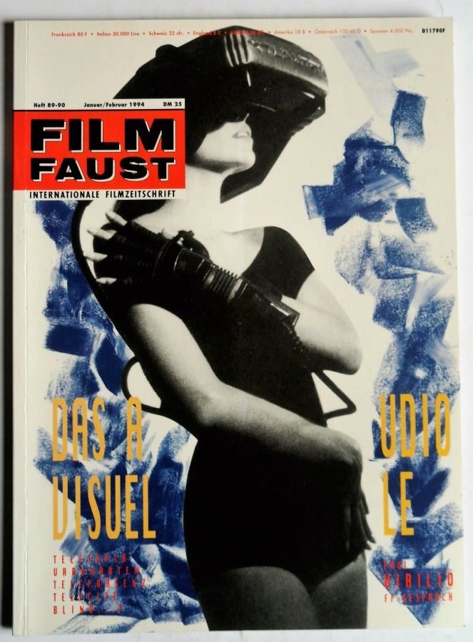 FILMFAUST magazine side cover Issue 89/90 January/February 1994