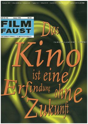 FILMFAUST magazine side cover Issue 93-100  