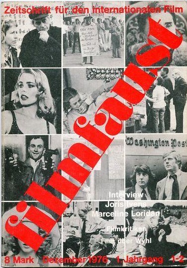 FILMFAUST magazine side cover Issue 1-2  December 1976