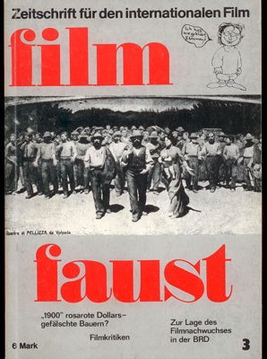 FILMFAUST magazine side cover Issue 3   1977