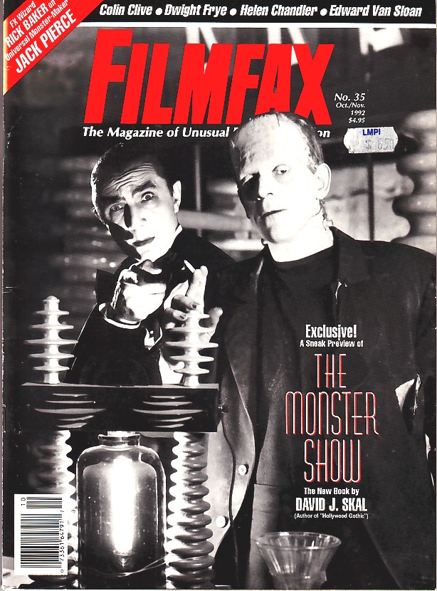 Bela Lugosi magazine cover