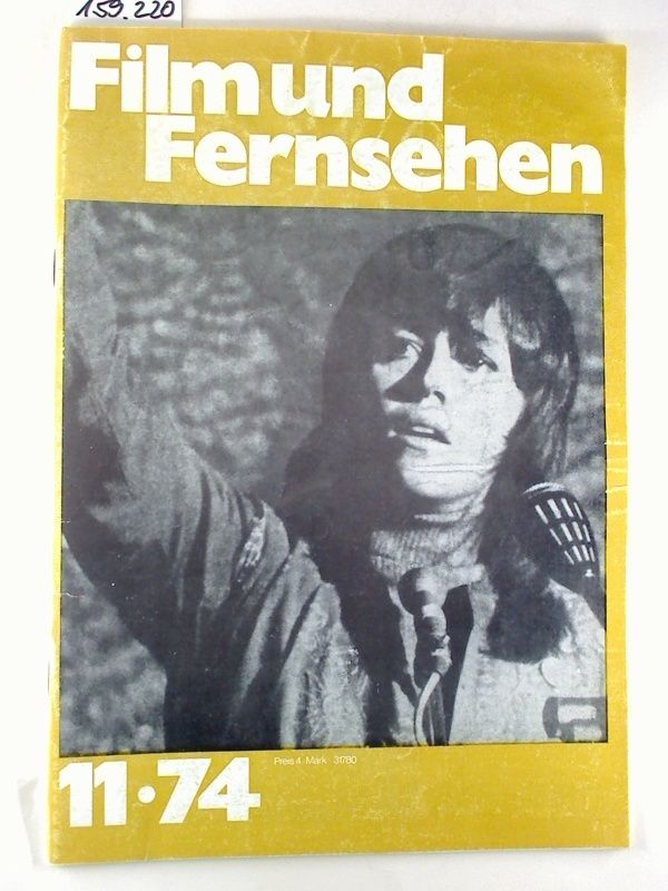 FILM UND FERNSEHEN magazine side cover Issue 11  1974