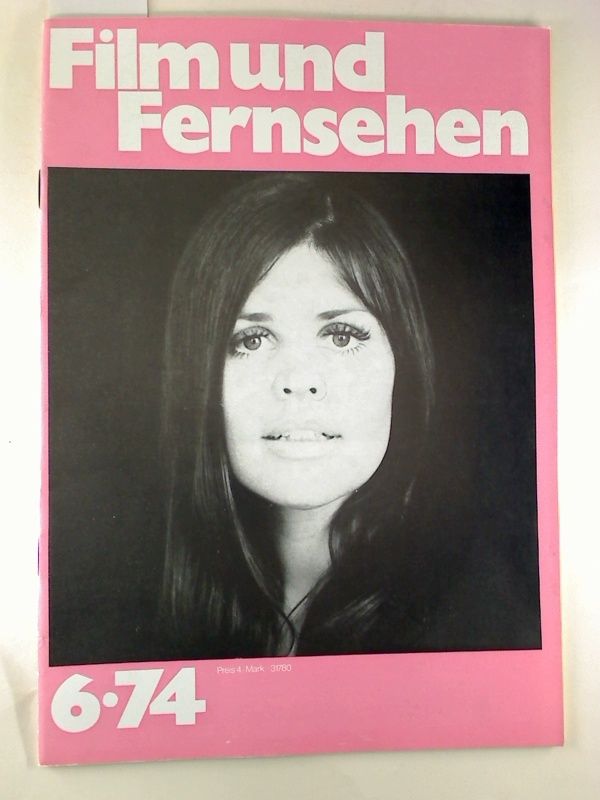 FILM UND FERNSEHEN magazine side cover Issue 6  1974