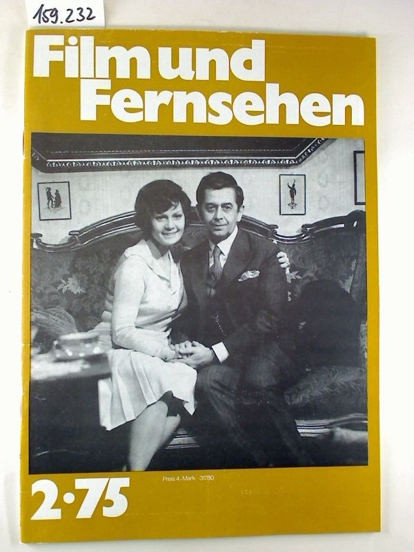 FILM UND FERNSEHEN magazine side cover Issue 2  1975