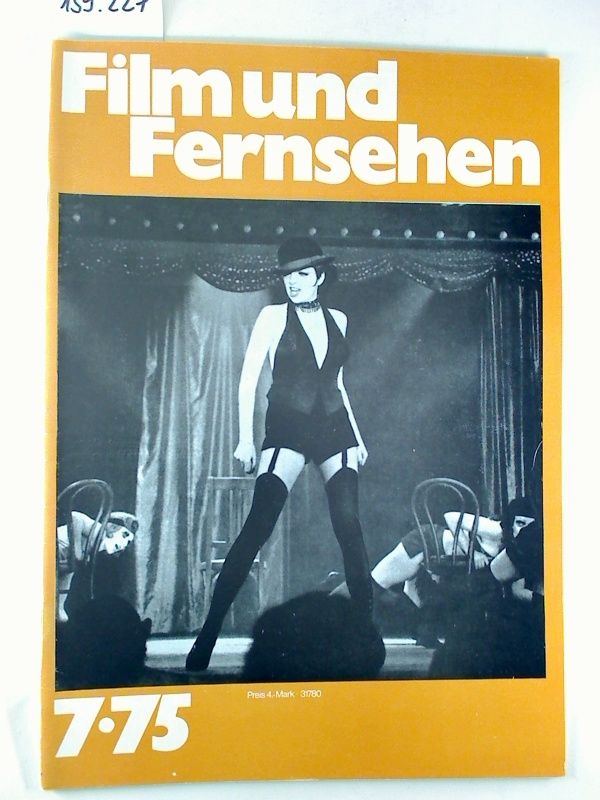 FILM UND FERNSEHEN magazine side cover Issue 7  1975