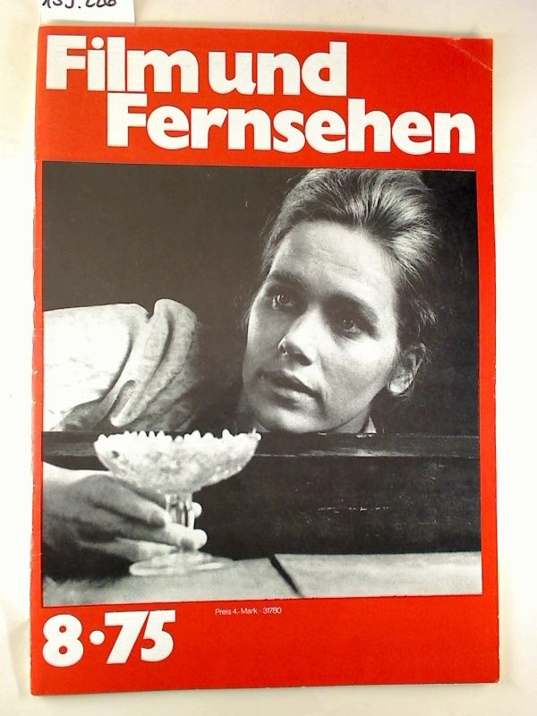 FILM UND FERNSEHEN magazine side cover Issue 8  1975