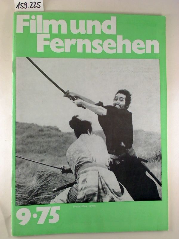 FILM UND FERNSEHEN magazine side cover Issue 9  1975