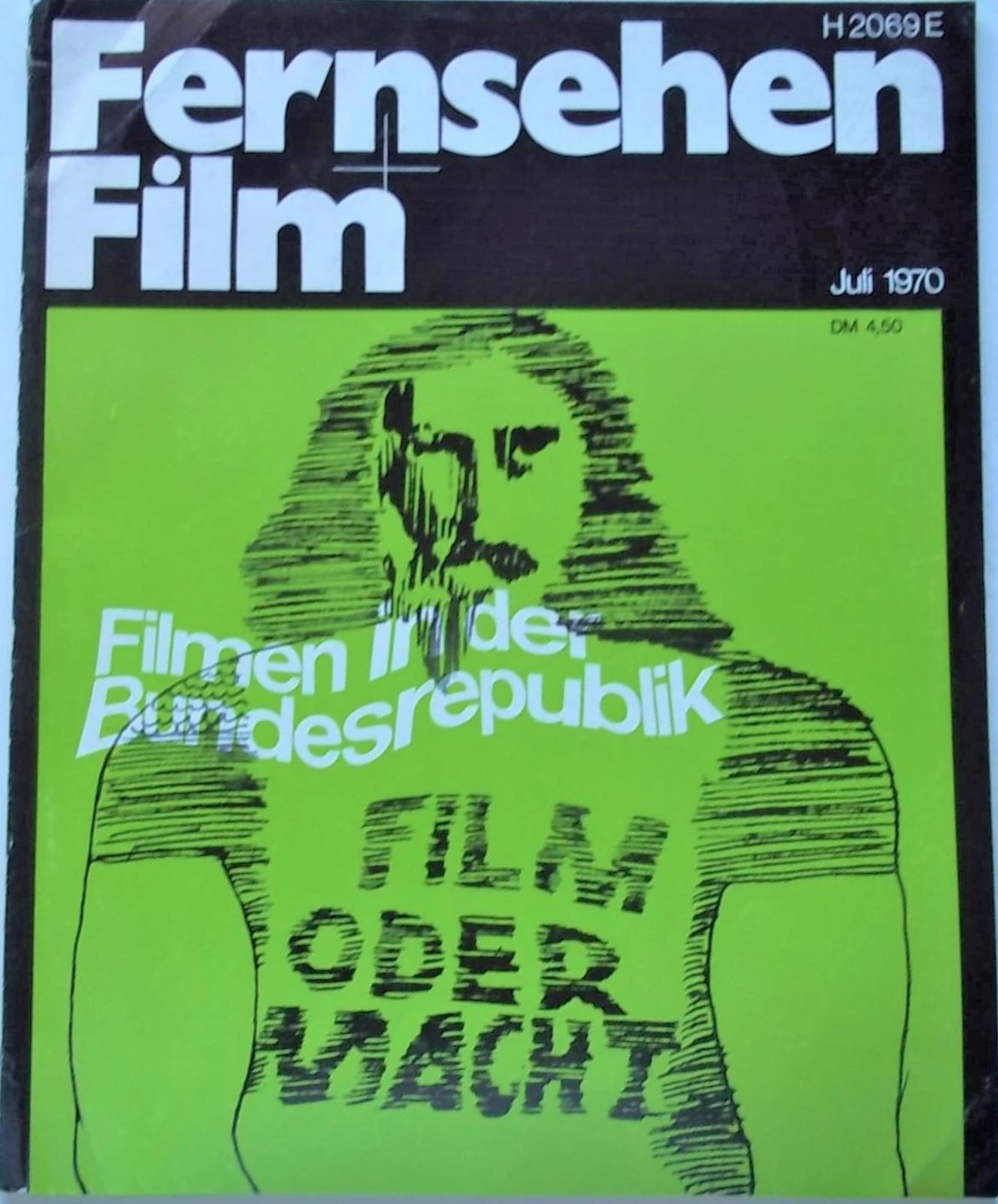 FILM/FERNSEHEN UND FILM magazine side cover Issue 7  July 1970