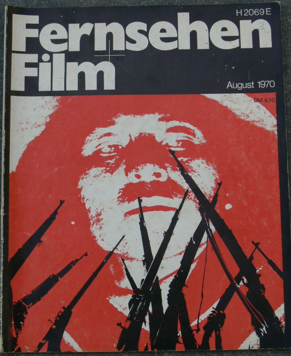 FILM/FERNSEHEN UND FILM magazine side cover Issue 8  August 1970