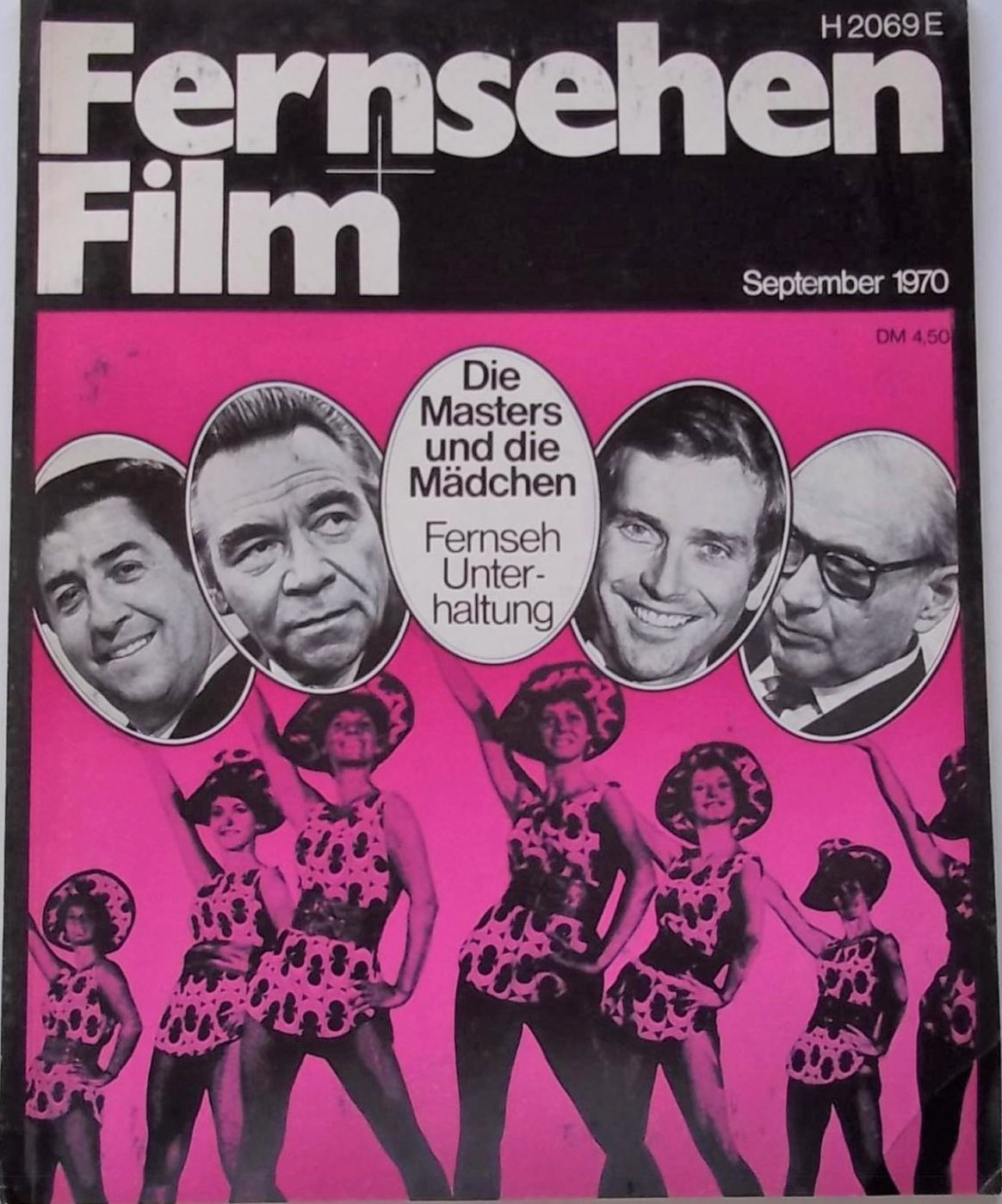 FILM/FERNSEHEN UND FILM magazine side cover Issue 9  September 1970
