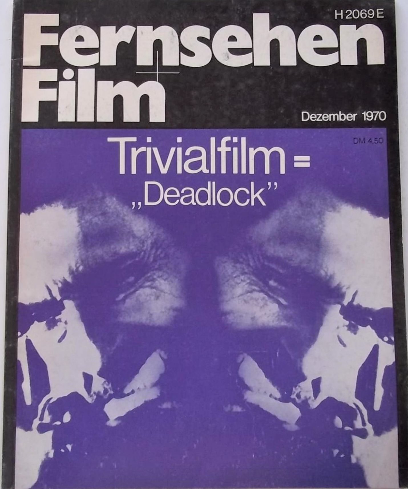 FILM/FERNSEHEN UND FILM magazine side cover Issue 12  December 1970