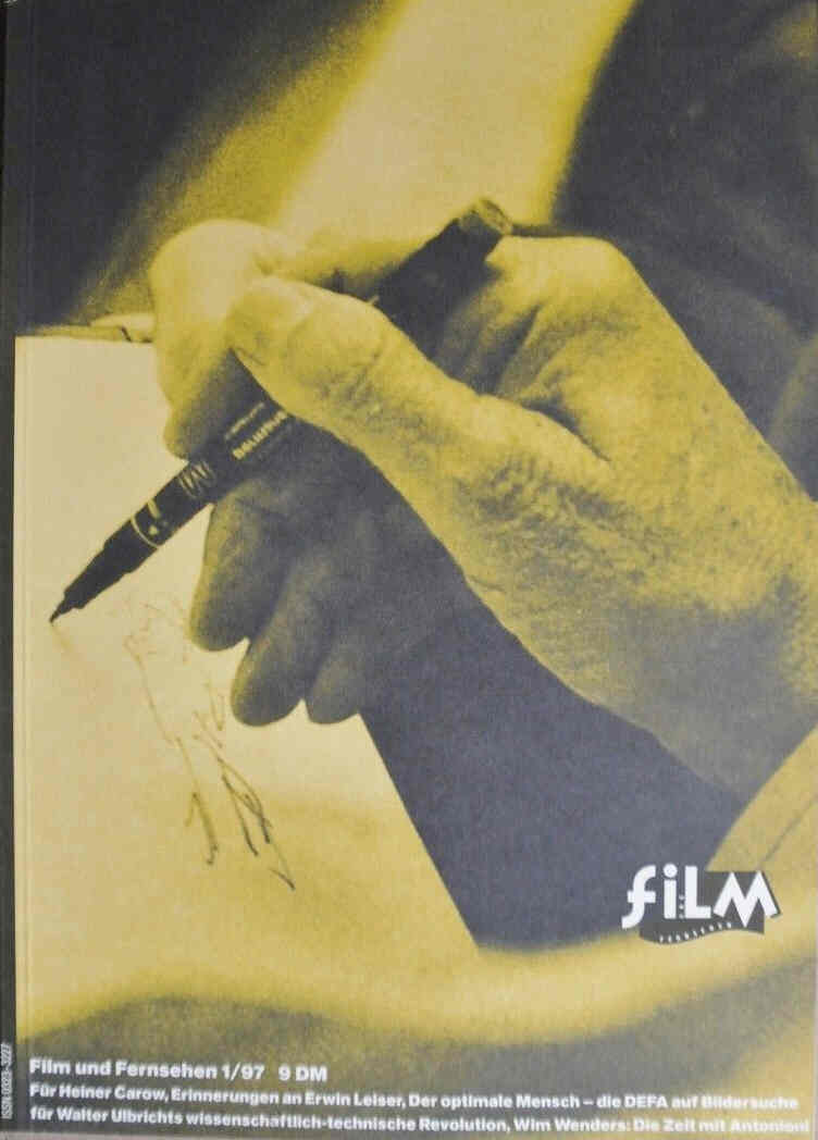 FILM UND FERNSEHEN magazine side cover Issue 1  1997