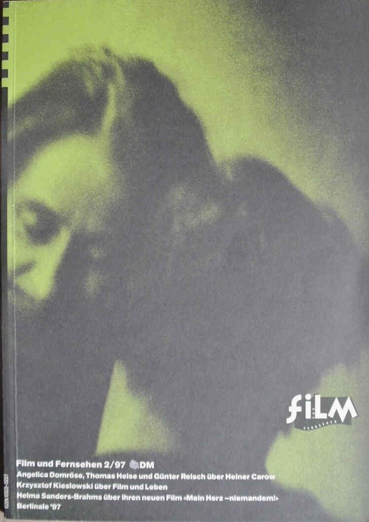 FILM UND FERNSEHEN magazine side cover Issue 2  1997