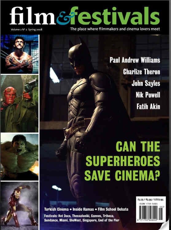 FILM AND FESTIVALS magazine side cover Issue 6  