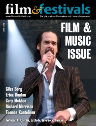 FILM AND FESTIVALS magazine side cover Issue 15 July 2009