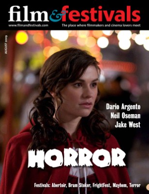 FILM AND FESTIVALS magazine side cover Issue 16 August/September 2009
