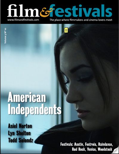 FILM AND FESTIVALS magazine side cover Issue 17 October 2009