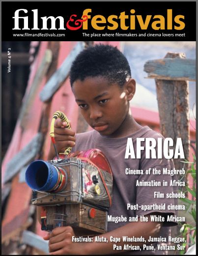 FILM AND FESTIVALS magazine side cover Issue 19 January 2010