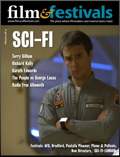 FILM AND FESTIVALS magazine side cover Issue 21 April/May 2010