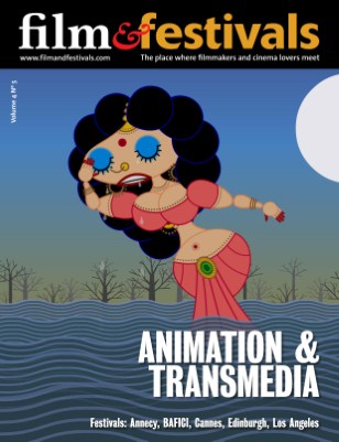 FILM AND FESTIVALS magazine side cover Issue 22 June/July 2010
