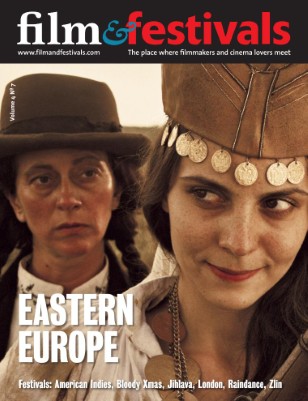 FILM AND FESTIVALS magazine side cover Issue 24 October/November 2010