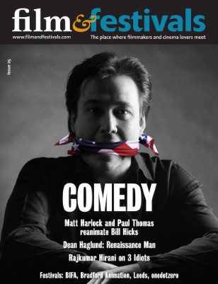 FILM AND FESTIVALS magazine side cover Issue 25 Dec./January 2011