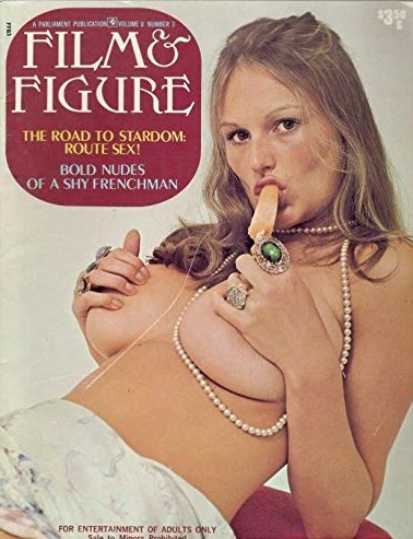 FILM AND FIGURE magazine side cover  Vol 8 No  3   1973