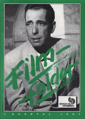FILMFOLDER magazine side cover  1987