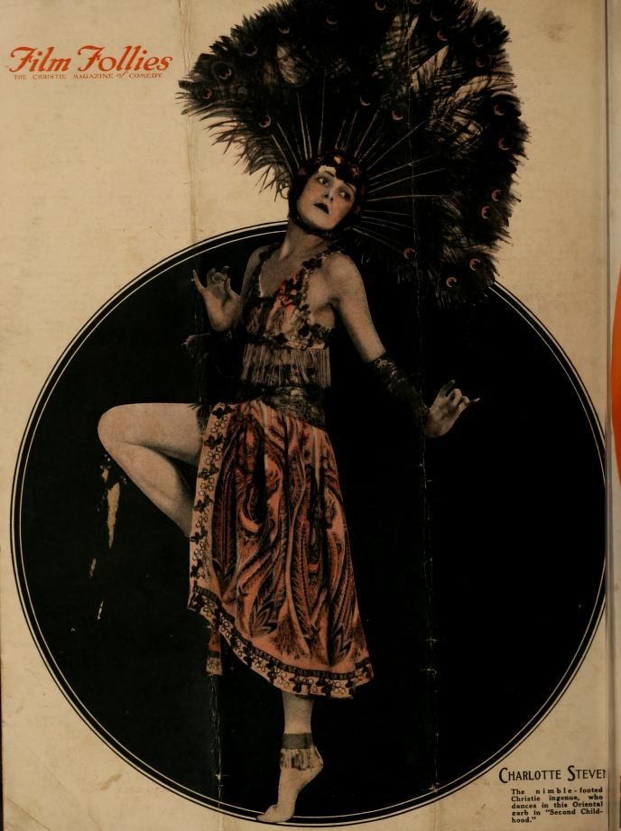 FILM FOLLIES magazine side cover   1923