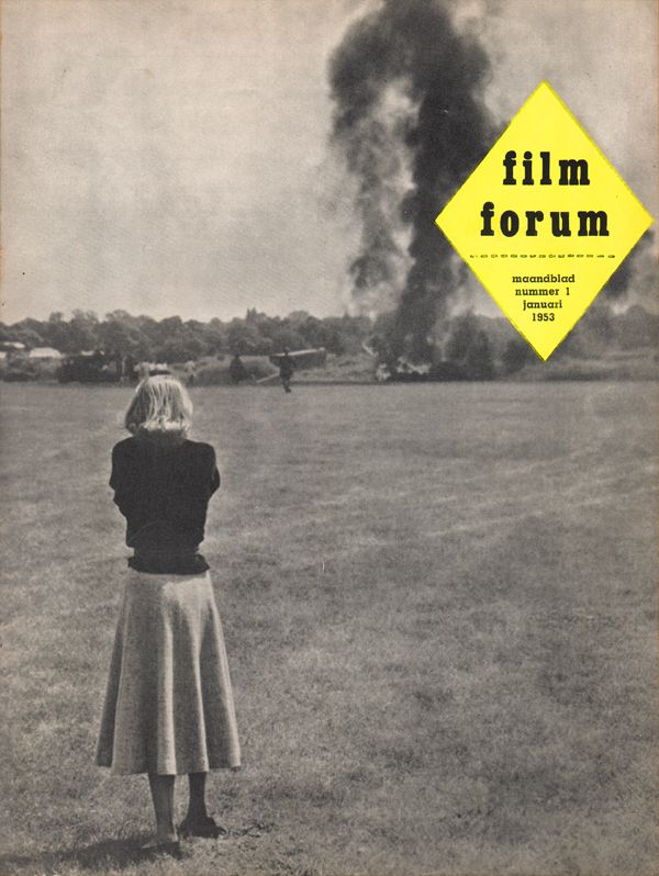 FILM FORUM (Neth) magazine side cover Issue 1 January 1953