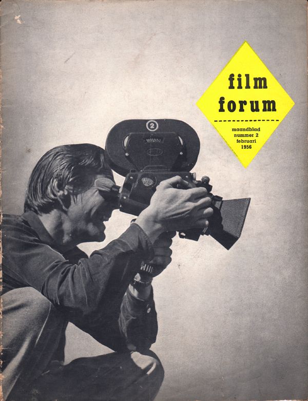 FILM FORUM (Neth) magazine side cover Issue 2  February 1956