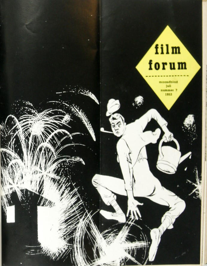 FILM FORUM (Neth) magazine side cover Issue 7  July 1953