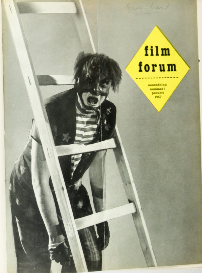 FILM FORUM (Neth) magazine side cover Issue 1  January 1957
