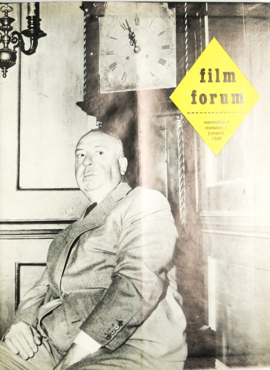 FILM FORUM (Neth) magazine side cover Issue 1  January 1959