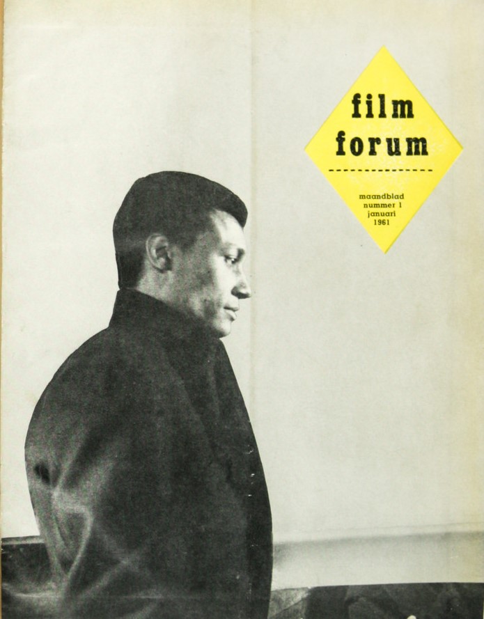 FILM FORUM (Neth) magazine side cover Issue 1  January 1961