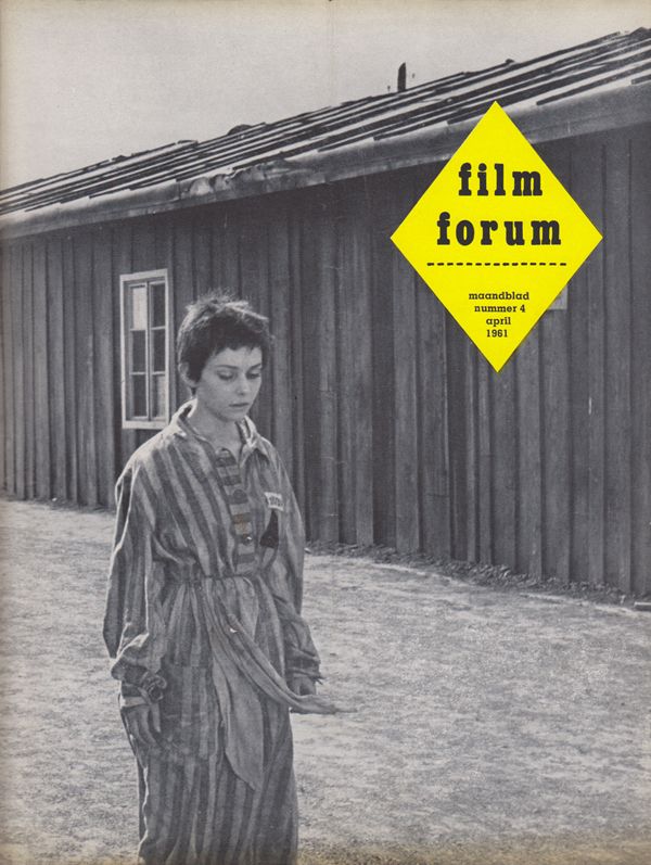 FILM FORUM (Neth) magazine side cover Issue 4  April 1961