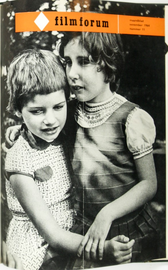 FILM FORUM (Neth) magazine side cover Issue 11  November 1964