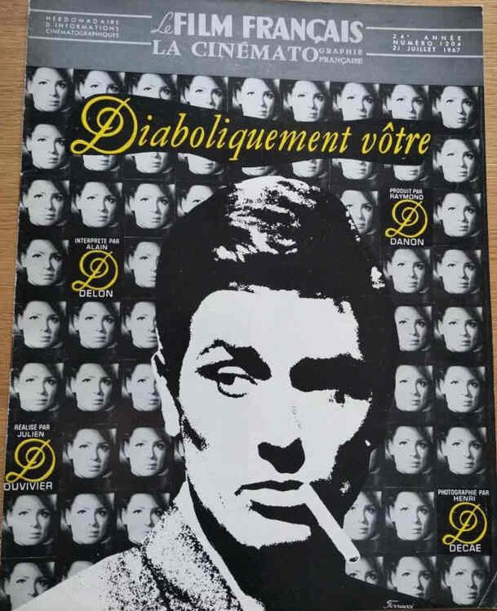 FILM FRANCAIS | LE magazine side cover Issue 1204 21 July 1967