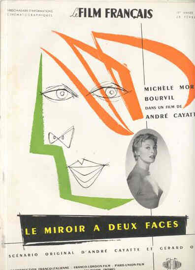 FILM FRANCAIS | LE magazine side cover Issue 718 28 February 1958