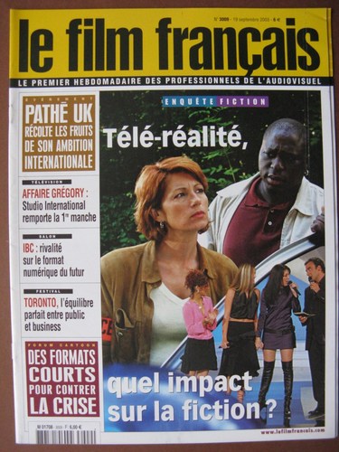 FILM FRANCAIS | LE magazine side cover Issue 3009 19 September 2003