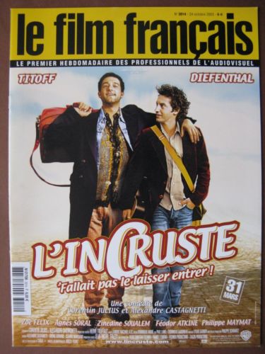 FILM FRANCAIS | LE magazine side cover Issue 3014 24 October 2003