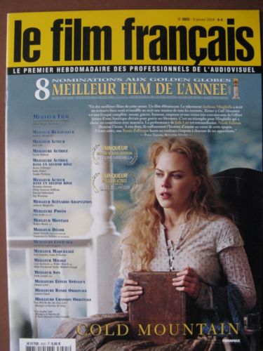 FILM FRANCAIS | LE magazine side cover Issue 3025 9 January 2004
