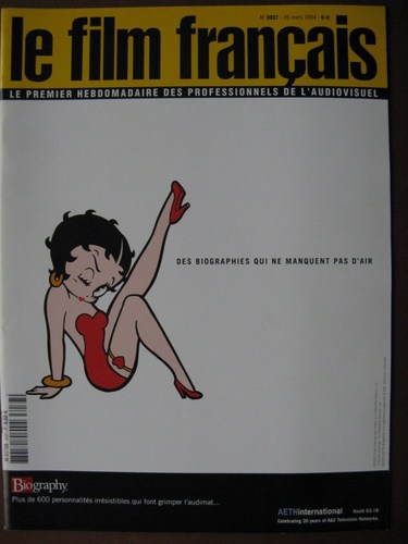 FILM FRANCAIS | LE magazine side cover Issue 3037 26 March 2004