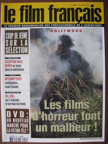 FILM FRANCAIS | LE magazine side cover Issue 3041 23 April 2004