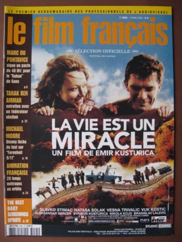 FILM FRANCAIS | LE magazine side cover Issue 3045 14 May 2004