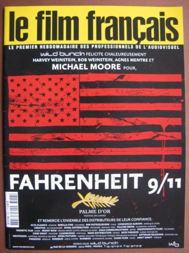 FILM FRANCAIS | LE magazine side cover Issue 3047 28 May 2004