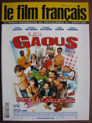 FILM FRANCAIS | LE magazine side cover Issue 3049 11 June 2004