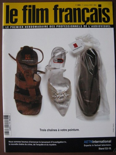 FILM FRANCAIS | LE magazine side cover Issue 3065 1 October 2004